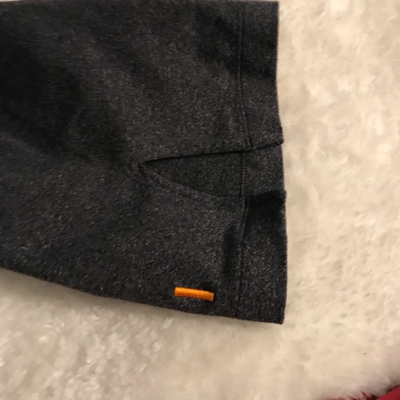 Lucy Lotus Capri Asphalt Heather Running Pants S - Picture 8 of 8